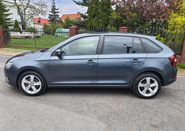 Skoda RAPID cena 47900 przebieg: 44800, rok produkcji 2018 z Witkowo małe 436